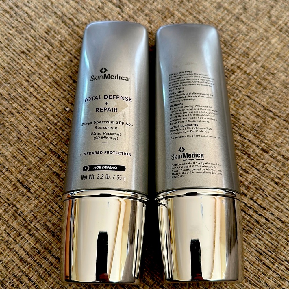 2 Pack Skin Medica Total Defense + Repair SPF50+ Sunscreen